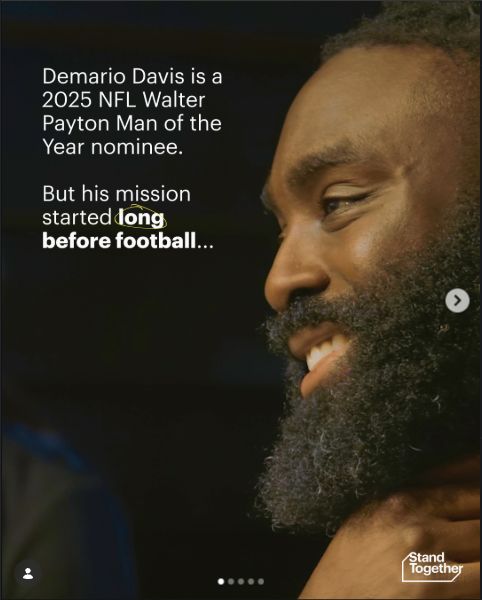 Published Demario Davis Walter Payton Man of the Year carousel